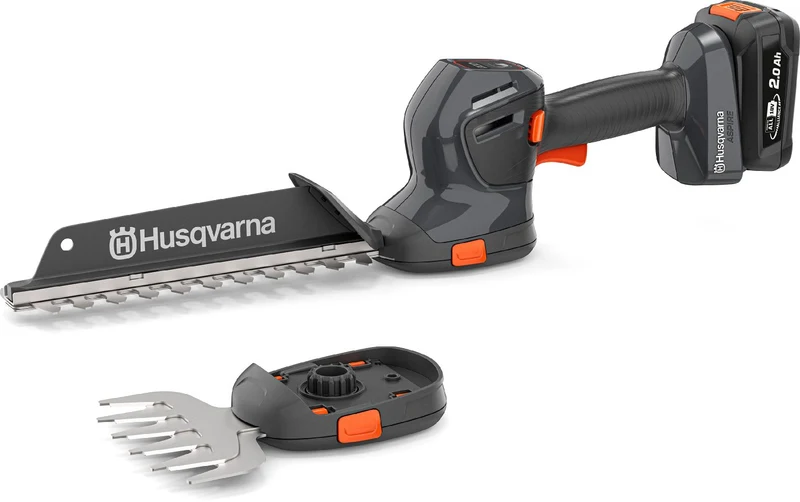 Husqvarna Aspire Akku 2-in-1 Gras- und Strauchschere S20-P4A ohne Stab, ohne Akku und Ladegerät