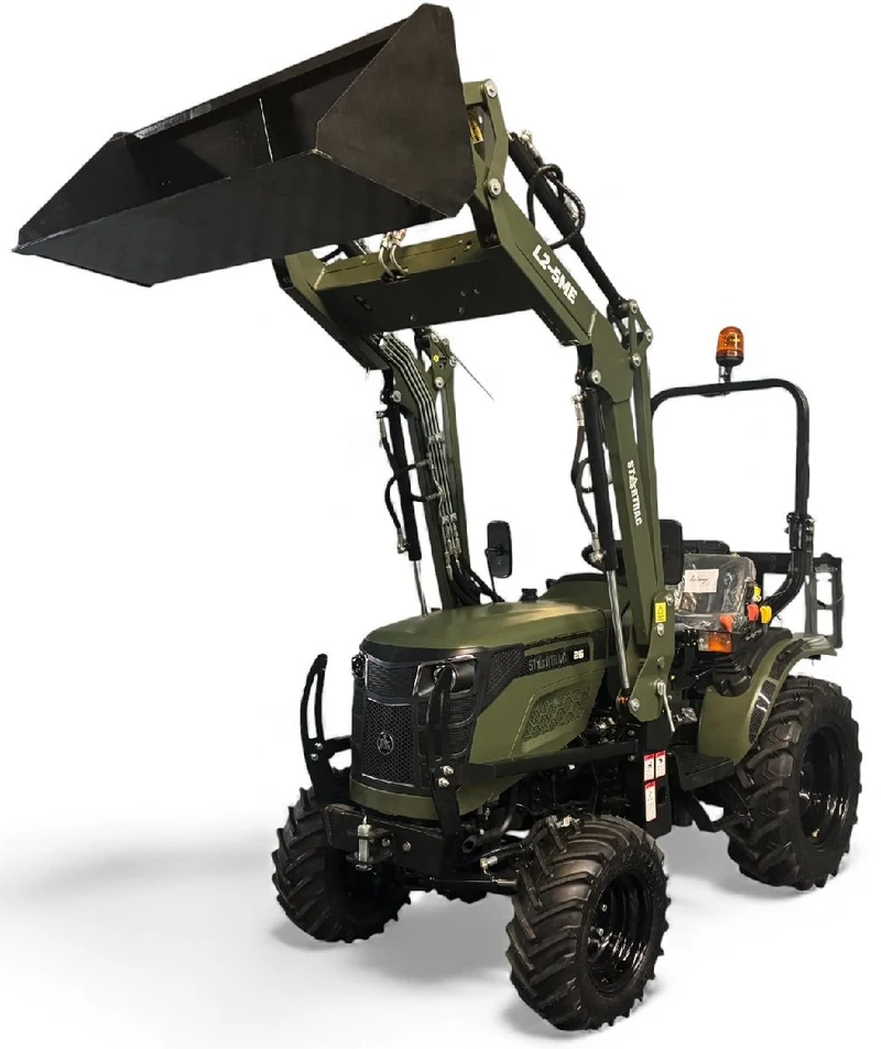 Startrac Allrad-Kleintraktor 26 mit Radialbereifung + Frontlader inklusive Schaufel