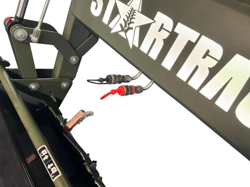 Startrac Allrad-Kleintraktor 26 mit Rasenbereifung + Frontlader inklusive Schaufel