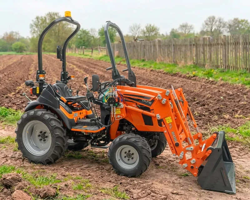 Tafe Allrad-Universalschlepper 6020M mit Frontlader und OPG-Schutzvorrichtung Grundmaschine ohne Bereifung