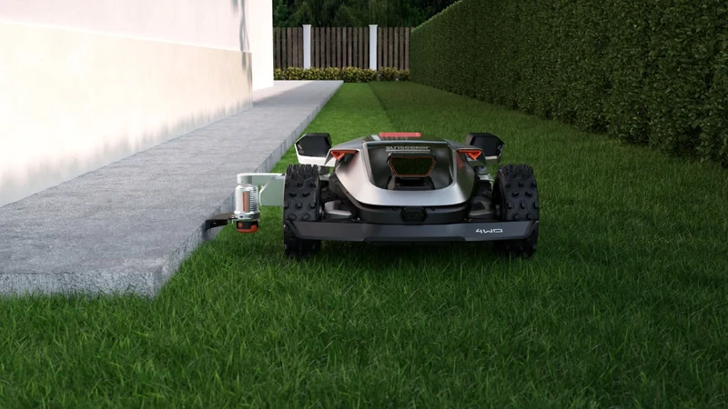 Sunseeker kabelloser Mähroboter X9 Plus für Sportplätze und Großflächen (mit Allradantrieb)