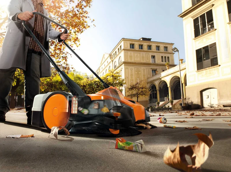 STIHL Akku-Kehrgerät KGA 770, ohne Akku und Ladegerät