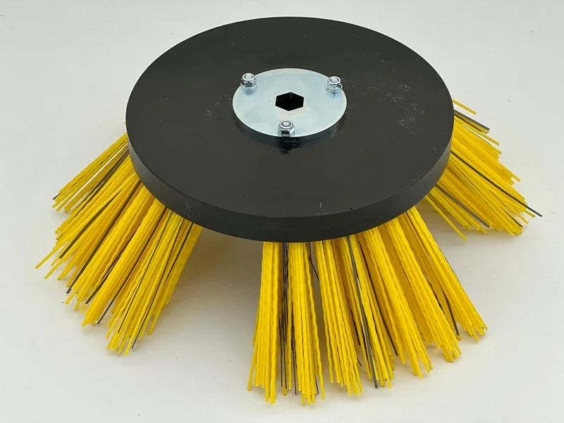 4F Spezial Bürstenteller 4AZ-169 - Poly und Flachdraht Mischbesatz