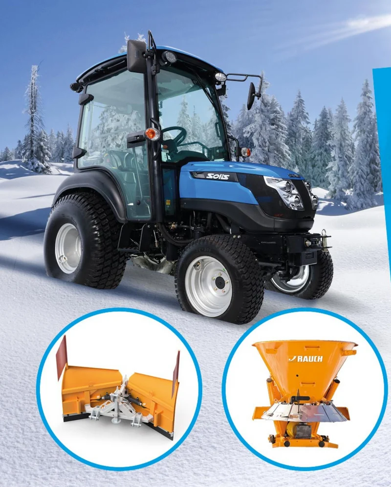 Solis Kompakttraktor 26 HST mit Winterpaket 1