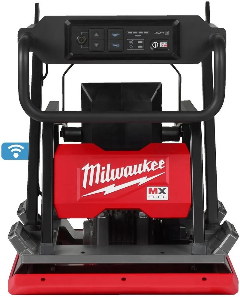 Milwaukee Akku-Rüttelplatte MXF PC50-122 - inkl. 2x 12Ah Akku und 1x Ladegerät