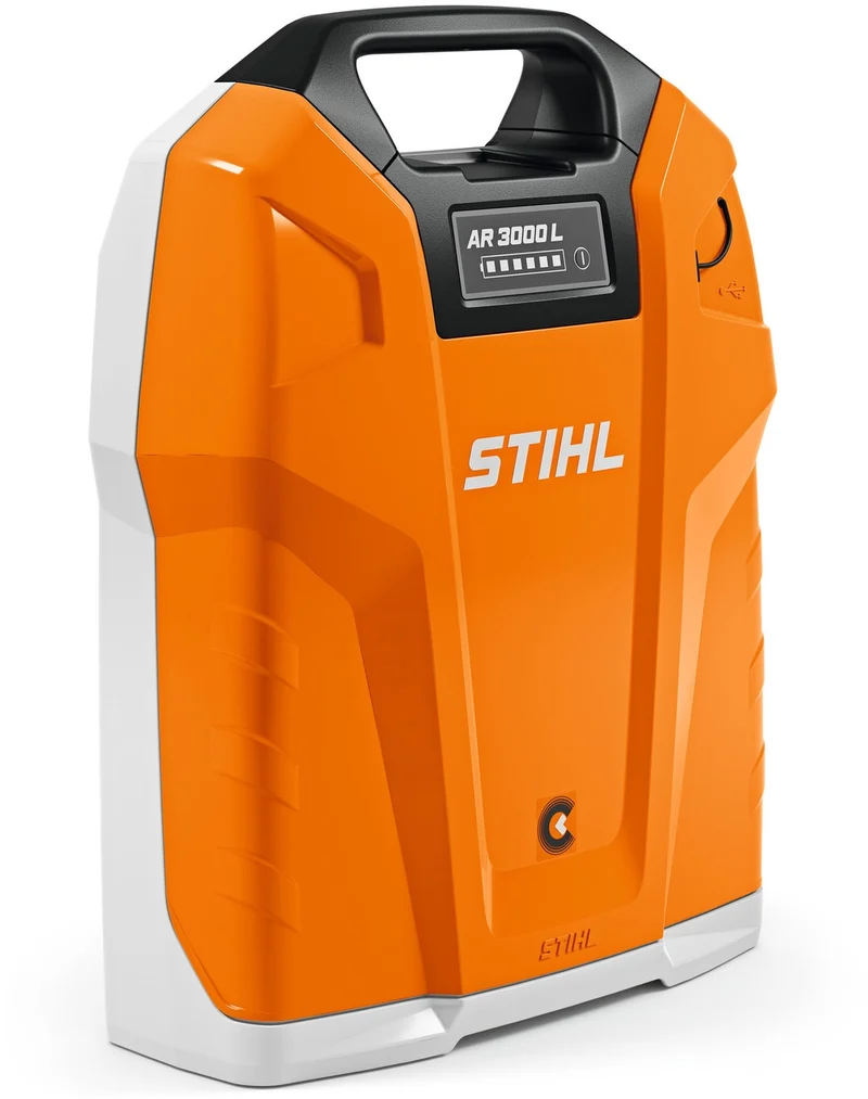 STIHL Rückentragbarer Akku AR 3000 L, Set mit Anschlussleitung, Adapter AP