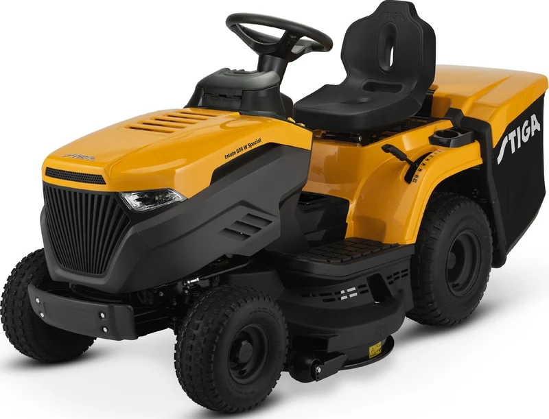 Stiga Rasentraktor Estate 598 W Special HONDA - Winterpaket mit Schneeschild und Schneeketten
