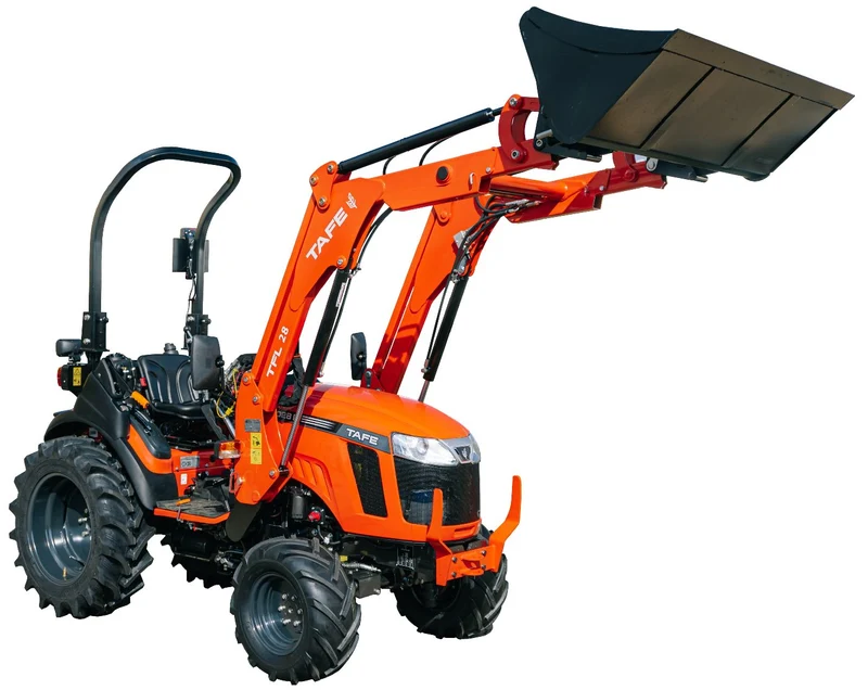 Tafe Allrad-Universalschlepper 6028H mit Frontlader und OPG-Schutzvorrichtung Grundmaschine ohne Bereifung