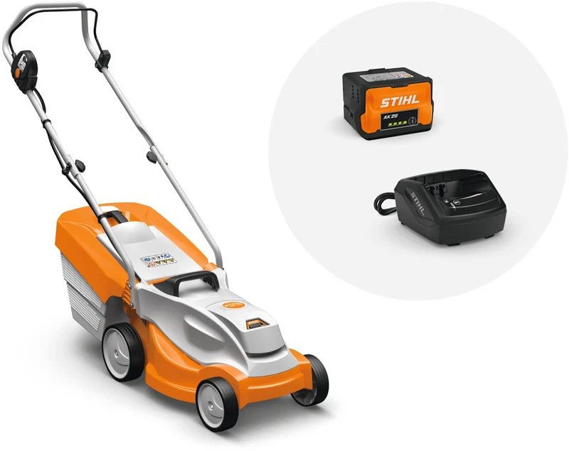 STIHL Akku-Rasenmäher RMA 235 Set mit Akku AK 20 und Ladegerät AL 101