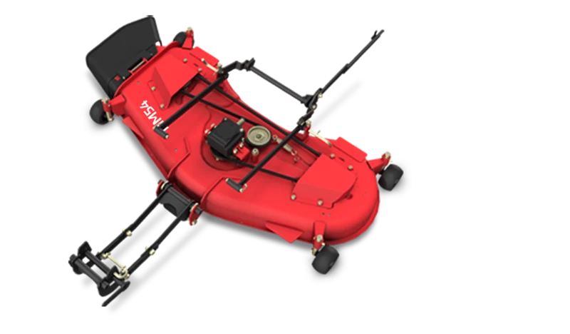 Tym Allrad-Diesel-Kleintraktor T194 mit Rasenbereifung und 137cm Zwischenachsmähwerk
