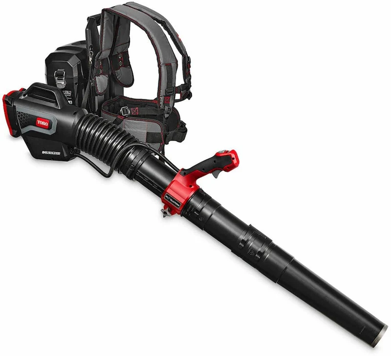 Toro Akku-Laubbläser 60V Max Revolution Laubbläser 66200 mit Akku-Rückentragesystem - ohne Akku und Ladegerät