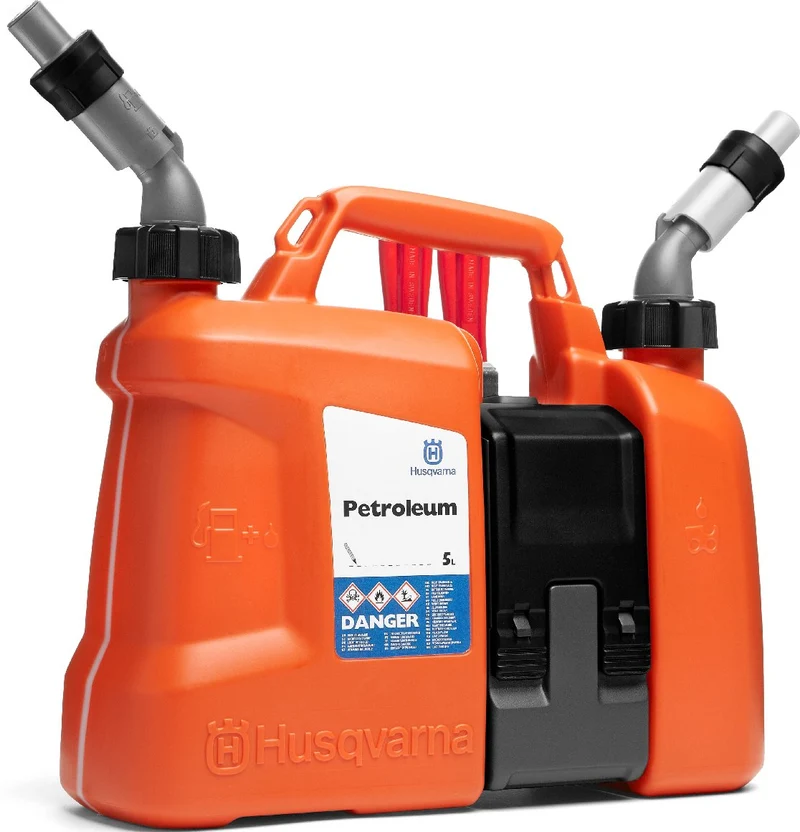 Husqvarna Kombikanister 5 Liter + 2,5 Liter, orange