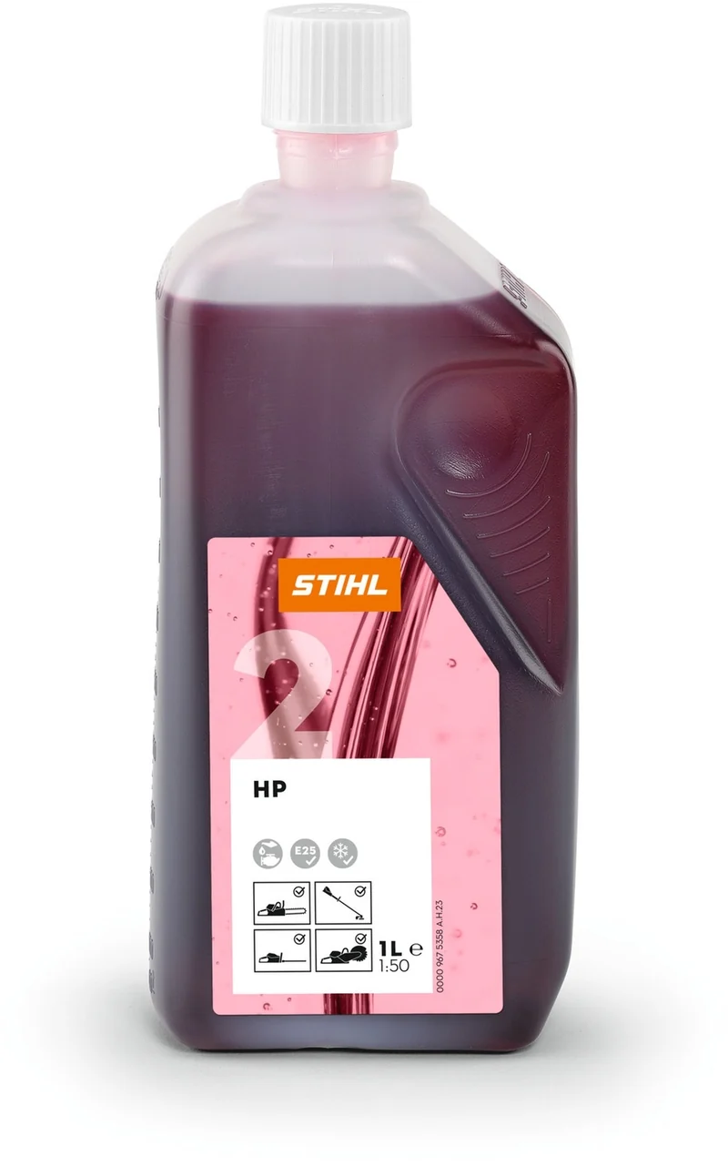 STIHL 2-Takt-Motoröl HP, 1 l Dosierflasche (für 50 l Kraftstoff)