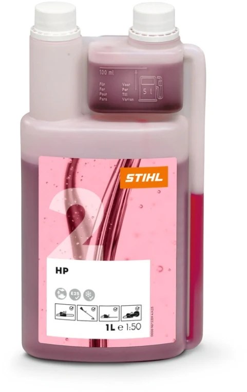 STIHL 2-Takt-Motoröl HP, 1 l Dosierflasche (für 50 l Kraftstoff)