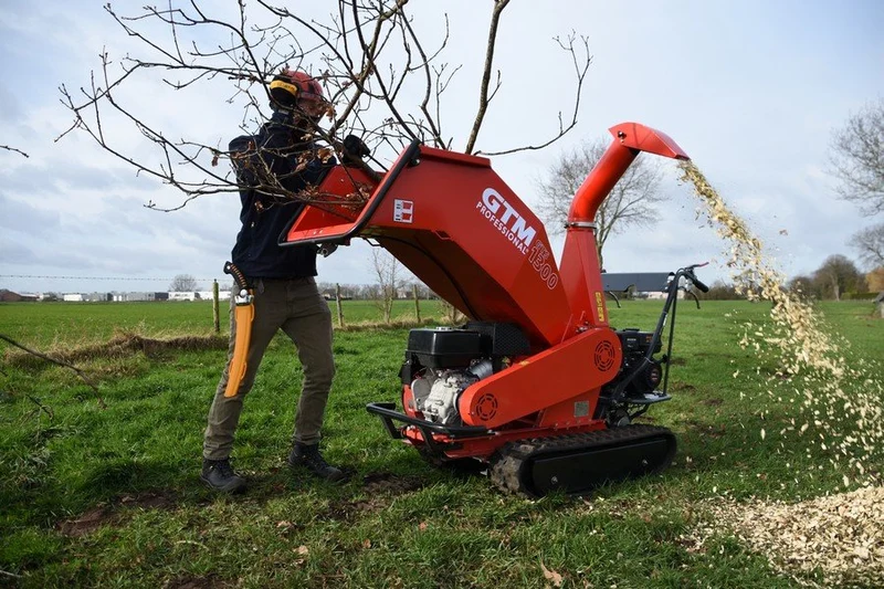 GTM Professional Benzin-Häcksler GTS1300RGE Raupenantrieb mit E-Start
