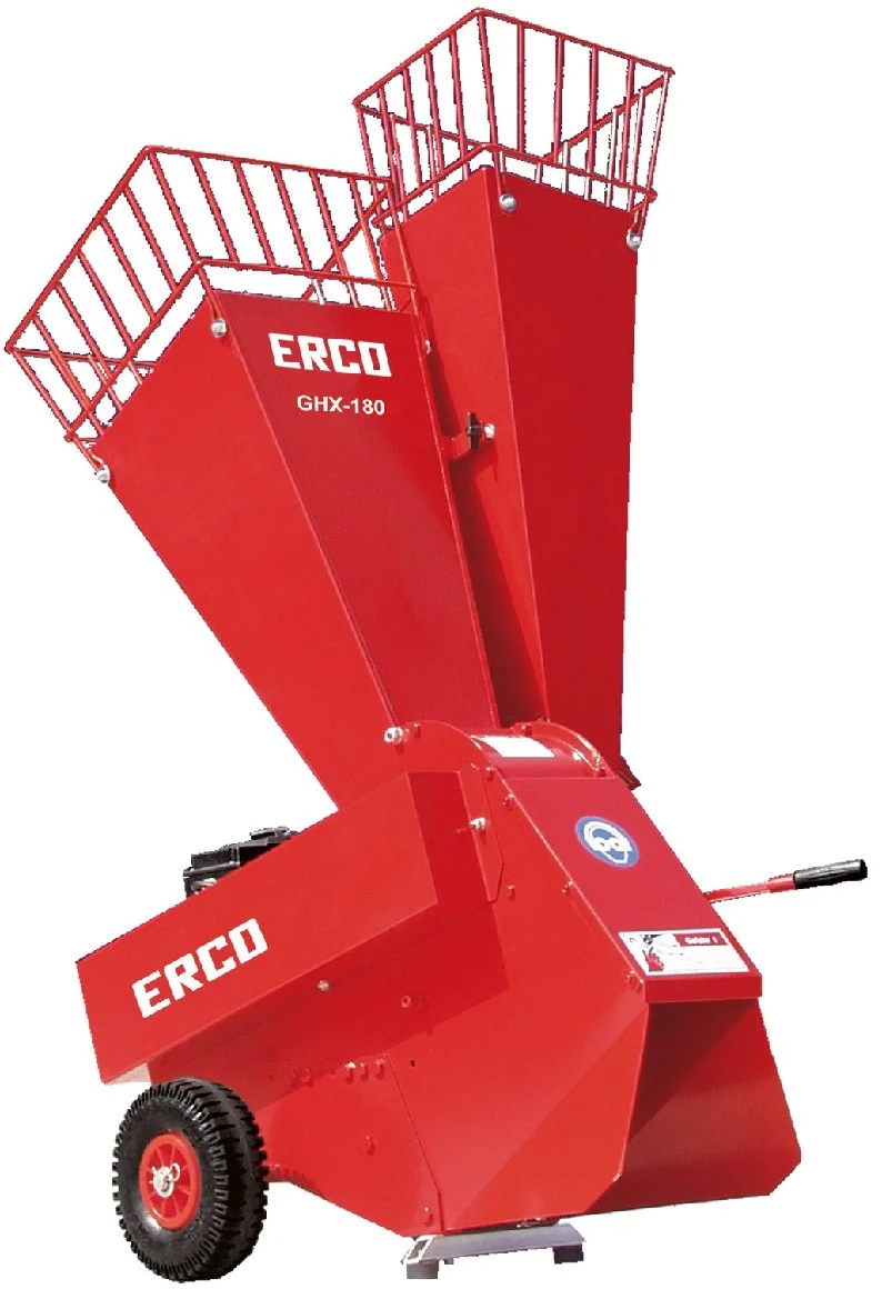 ERCO Benzin-Alleshäcksler GHX-180H - mit 27 Messer-Klingen-Hammerwerk