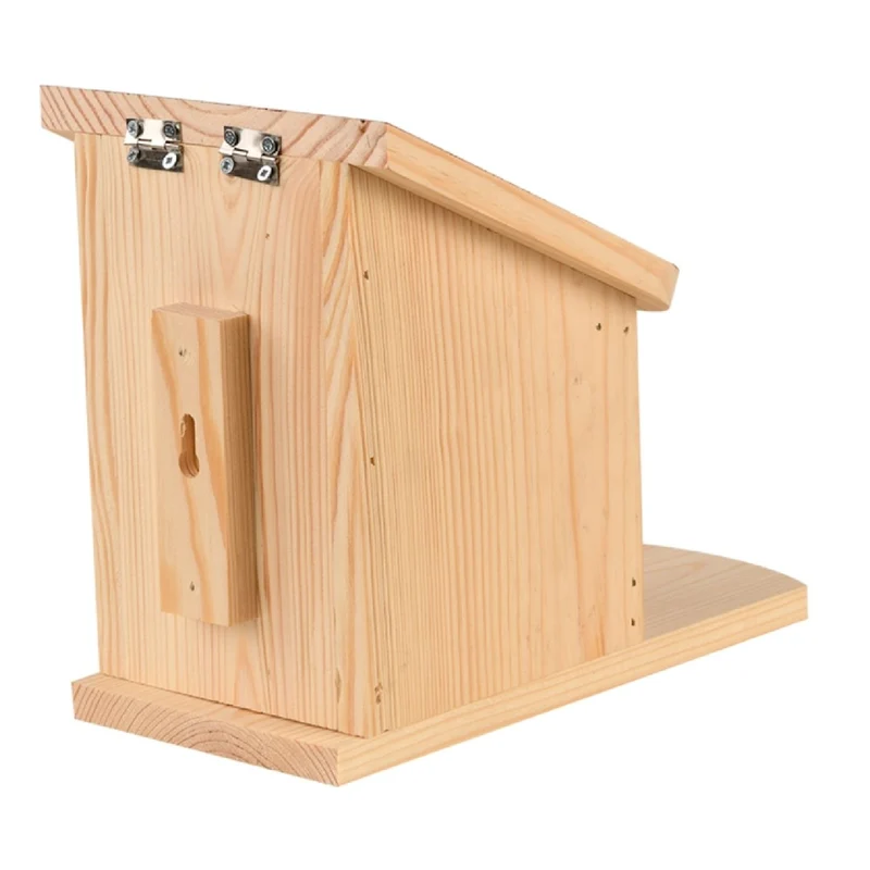 Eichhörnchen Futterhaus 'Anton' (aus Kiefernholz)