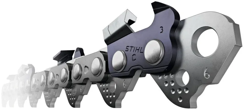 STIHL Sägekette 3/8" Rapid Hexa (RH), 1,6 mm, 66TG, 45 cm