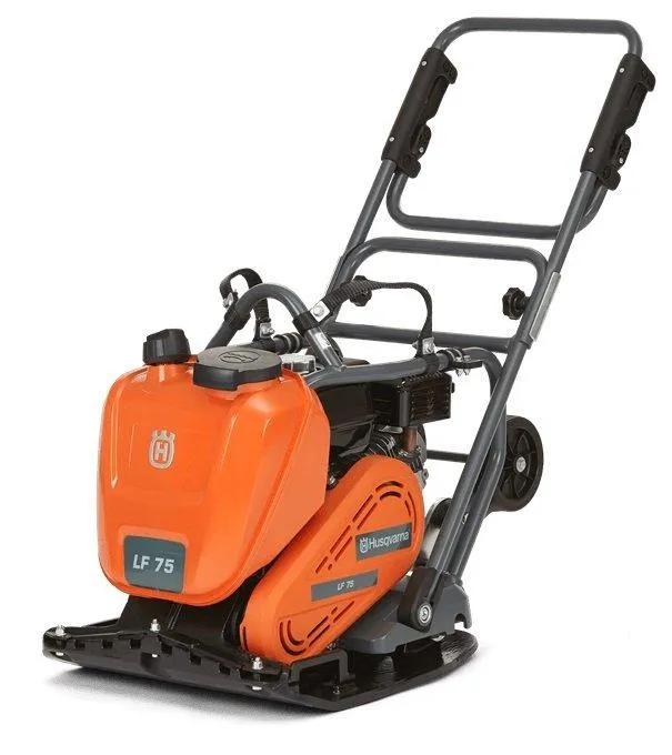 Husqvarna Rüttelplatte LF 75 LAT 420 mm mit Wassertank und Transporträdern