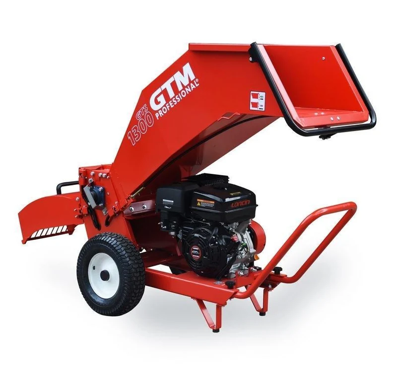 GTM Professional Benzin-Häcksler GTS1300CTO - mit drehbarem Auswurf