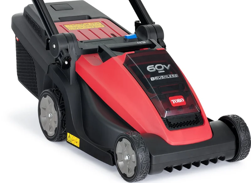 Toro Akku-Rasenmäher eMulticycler eL43VST 43 cm Rasenmäher - Set mit 4 Ah Akku und Ladegerät