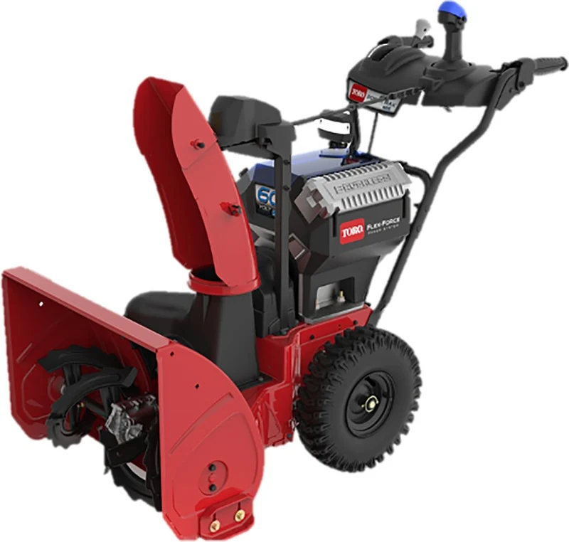 Toro Schneefräse Power Max e26 - mit 2 x 7,5 Ah Akkus und Schnellladegerät