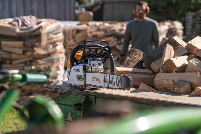 STIHL Profi Motorsäge MS 271, RM 3, Schienenlänge 35cm