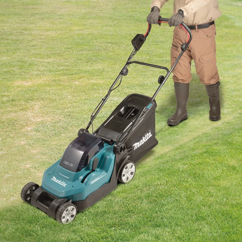 Makita Akku-Rasenmäher DLM382PM2 mit 2 x 4 Ah Akku und Ladegerät