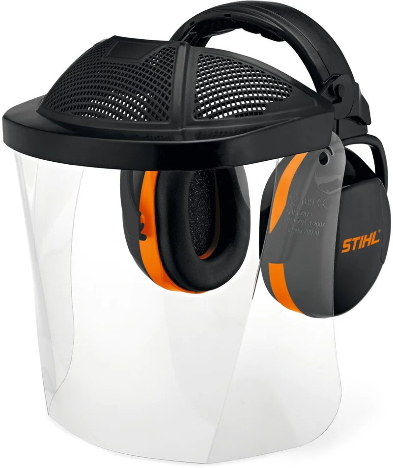 STIHL Gesichts-/Gehörschutzkombination mit Scheibe