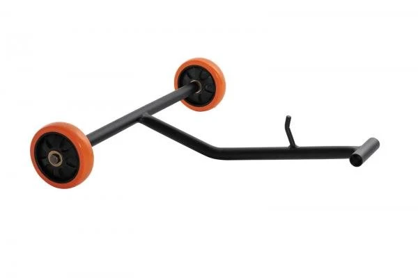 Lumag Benzin-Rüttelplatte RP 200 HPC inkl. Gummimatte und Fahrwerk