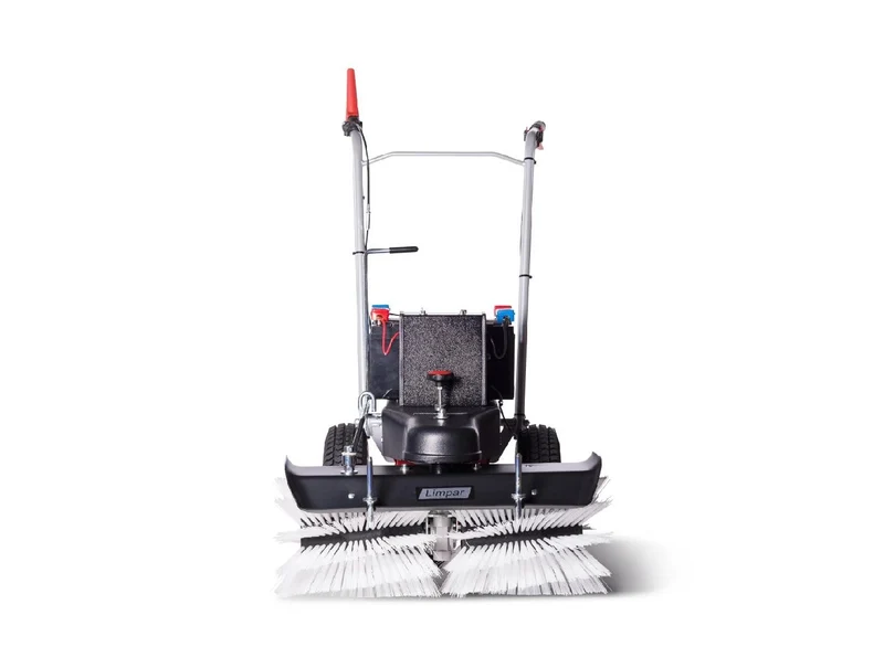 4F Schmutz- und Schneekehrmaschine Limpar Akku 52 mit Winterkehrbürstensatz