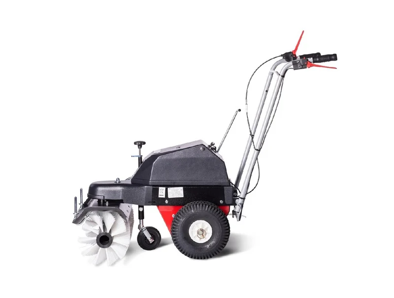 4F Schmutz- und Schneekehrmaschine Limpar Akku 26 mit Kehrbürstensatz