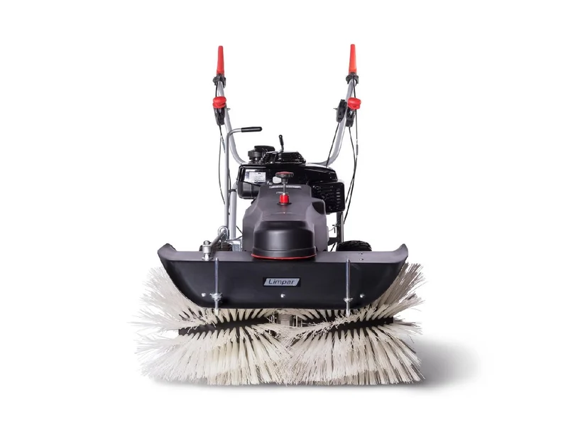 4F Schmutz- und Schneekehrmaschine Limpar 84 Pro B&S E-Start mit Winterbürstensatz