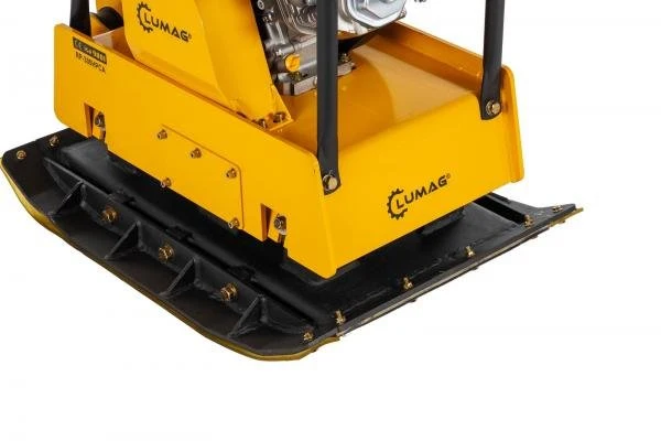 Lumag Benzin-Rüttelplatte RP 300 HPCA inkl. Gummimatte und Fahrwerk