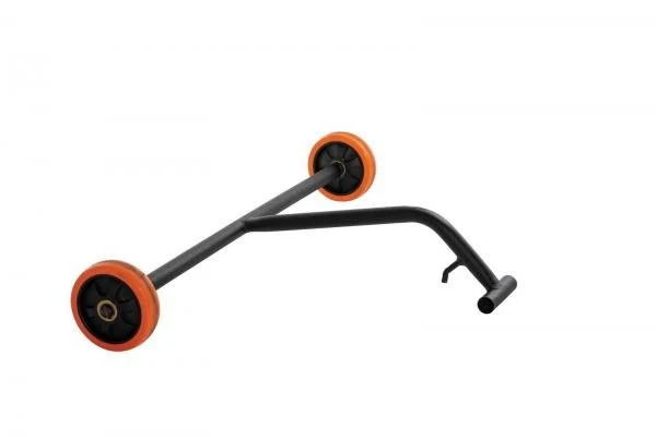 Lumag Benzin-Rüttelplatte RP 300 HPCA inkl. Gummimatte und Fahrwerk