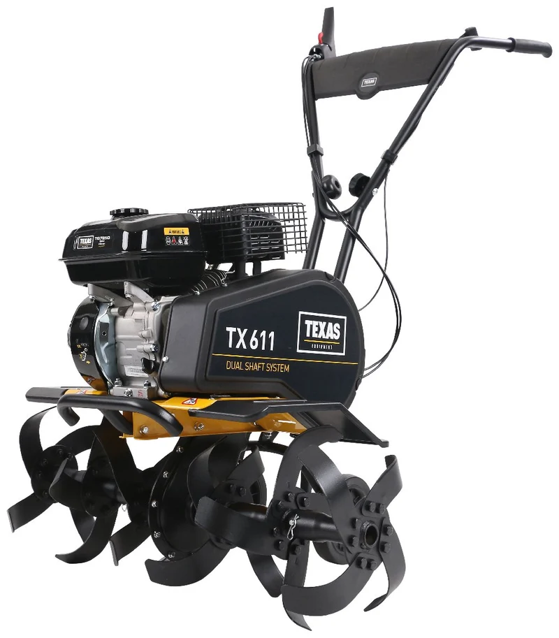 Texas Motorhacke TX 611TG DUAL SHAFT