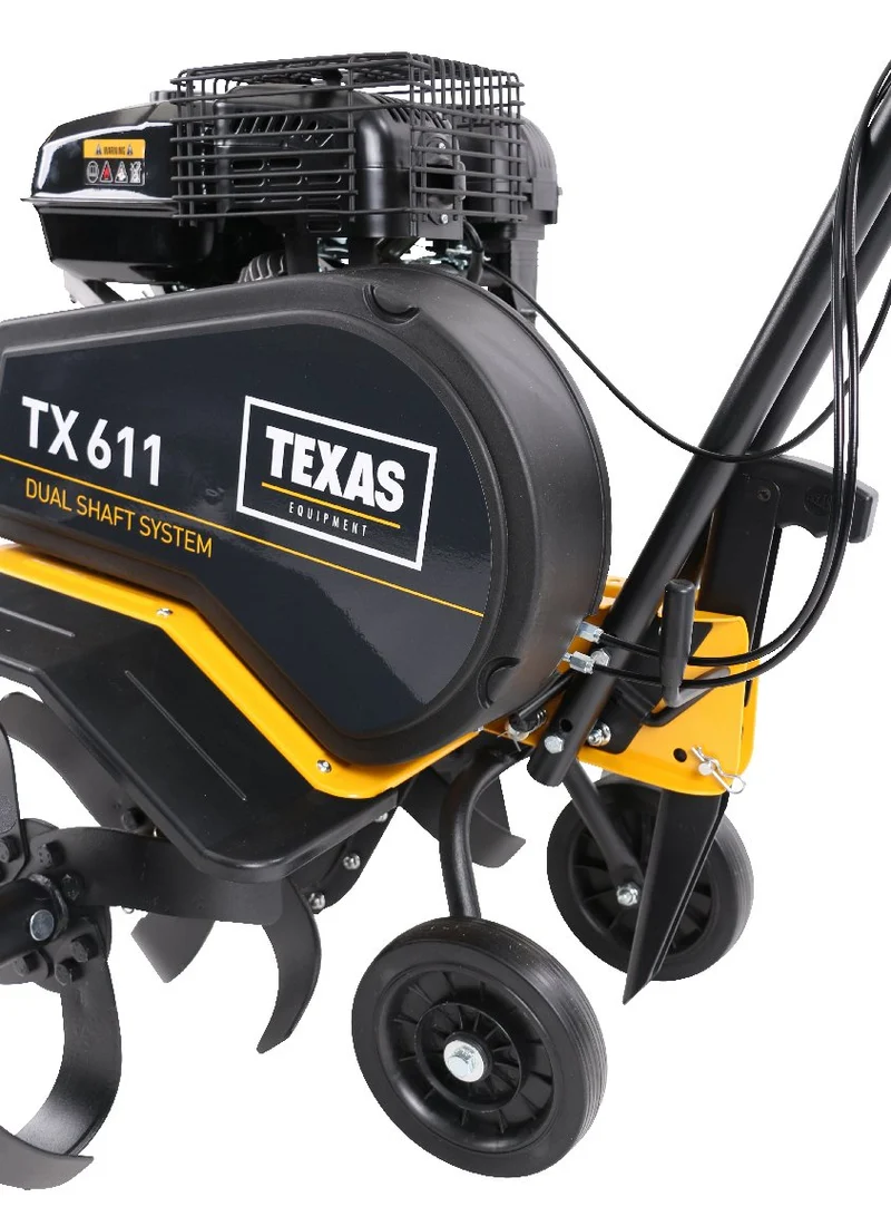 Texas Motorhacke TX 611TG DUAL SHAFT