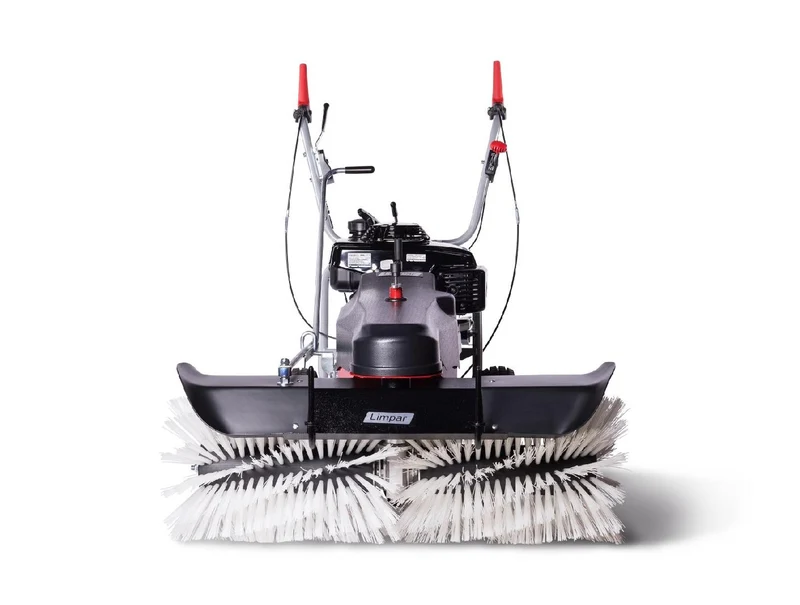 4F Schmutz- und Schneekehrmaschine Limpar 102 B&S mit Kehrbürstensatz