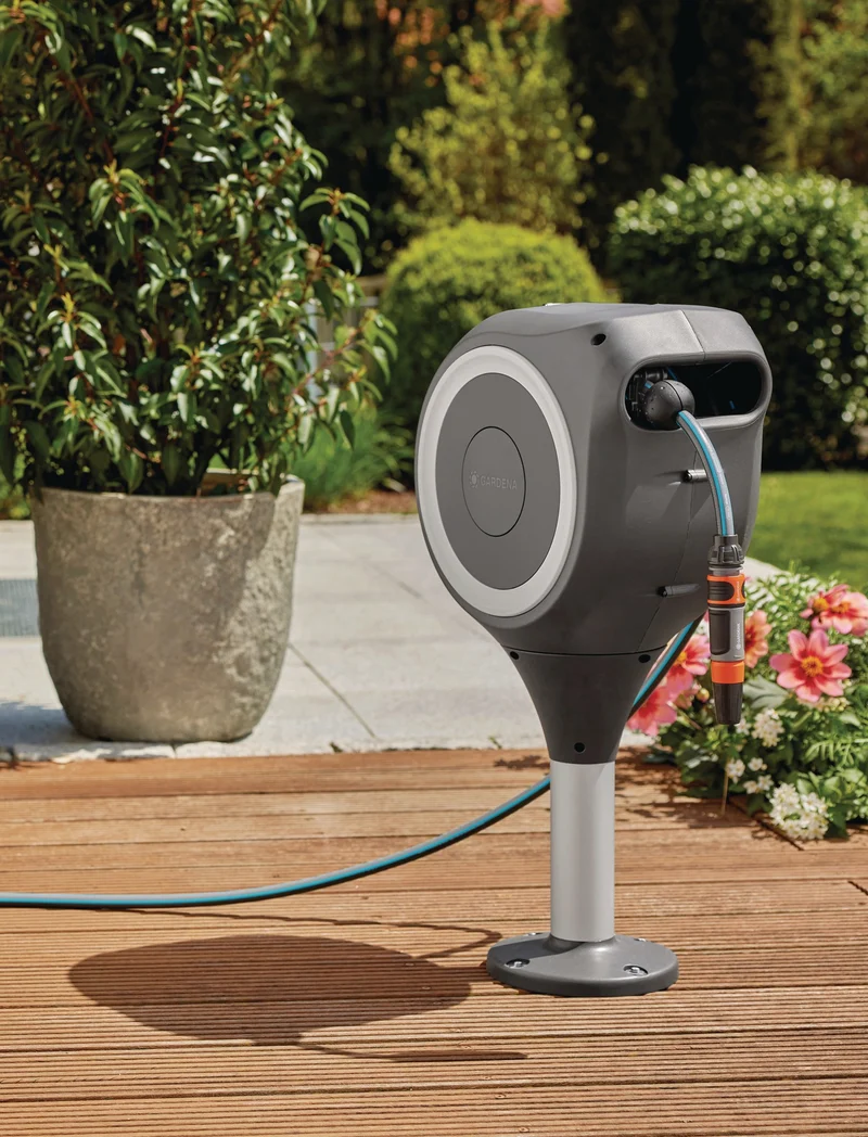 Terrassen-Schlauchbox RollUp B.398mm GARDENA