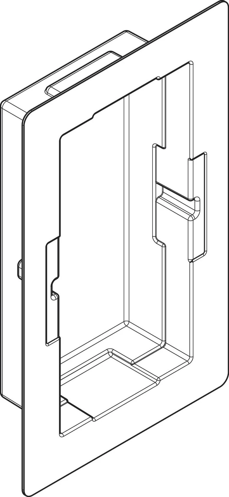 Hansgrohe XtraStoris Einbauset