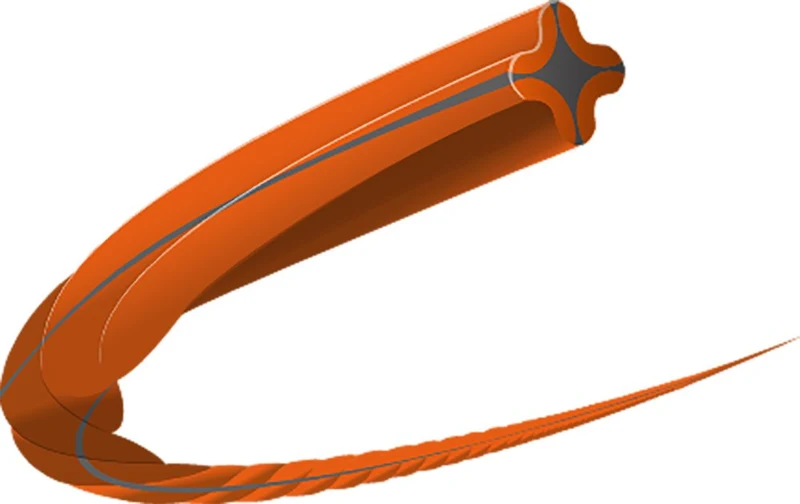 Husqvarna Trimmerfaden Whisper Twist 2,4mm / 210 m Länge