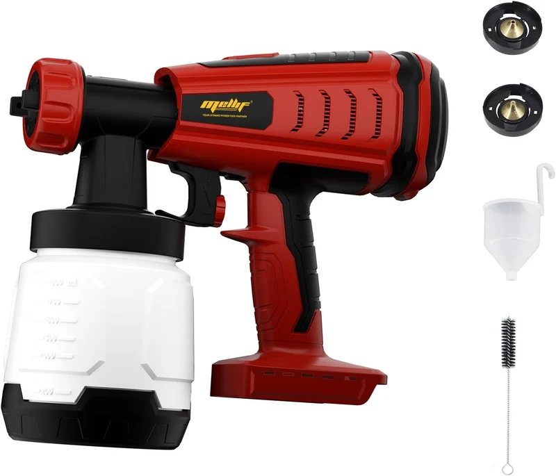 Mellif Akku Farbsprühsystem für Milwaukee Akku 18V