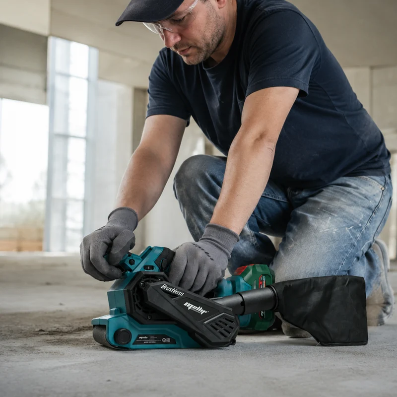 Mellif Akku Bandschleifer für Makita Akku 18V