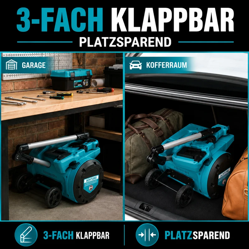 Mellif Akku Schneefräse 18V *2 36V (Ohne Akku)