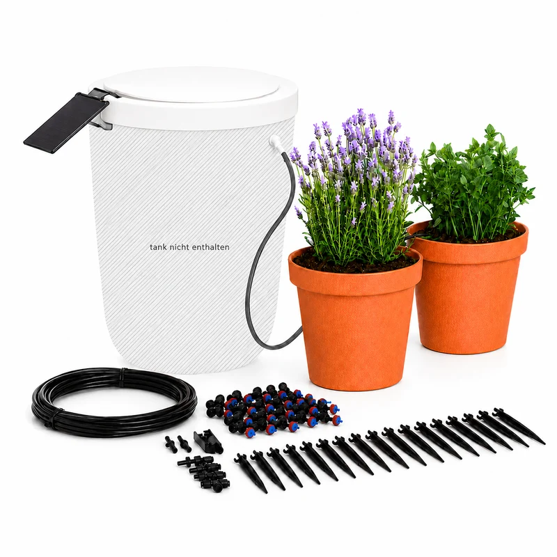 Boum Drip Starterpaket - Smarte Tröpfchenbewässerung für Balkon & Terrasse