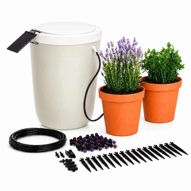 Boum Drip Starterpaket - Smarte Tröpfchenbewässerung für Balkon & Terrasse