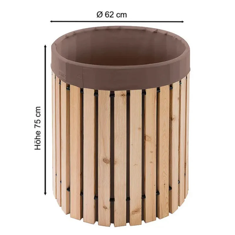 Beckmann-Regentonne 200 Liter aus Lärchenholz