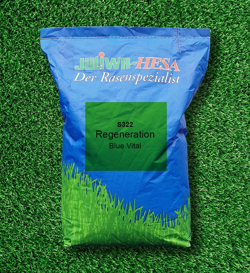 JULIWA-HESA S 322 Regeneration mit Poa pratensis "BlueVital" 10Kg