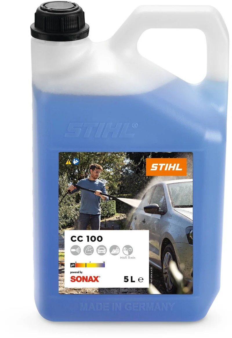 STIHL Stihl Fahrzeugshampoo & Wachs CC 100, 5 l