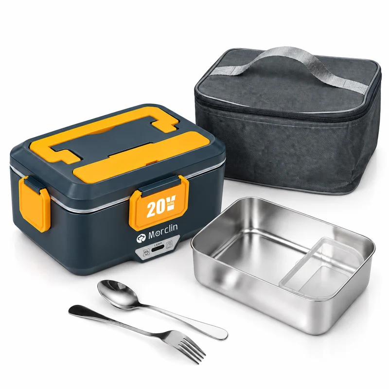 Mellif Tragbare 2,5-l-Lunchbox, 230V，150 W, PTC-Technologie für gleichmäßige Erwärmung